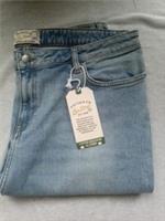 Fat Face Chesham Girlfriend Stretch Jeans - Light Blue - SIZE: 8/R - (CL-017) - UK-8 Regular