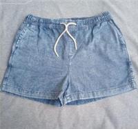 Fat Face Women's Ashby Pull On Soft Denim Shorts Mid Blue (978372)