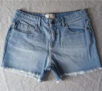 Fat Face Light Wash Denim Shorts 953214 - Size: UK 8 - 8 Regular