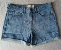 Fat Face Blue Indigo Denim Shorts 953226 - Size: UK 12 - 12 Regular