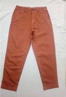 Fat Face Rust Brown Capri Jeans (975996) SIZE: 10 / SHORT - 10 Regular