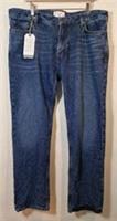 Fat Face Straight Fit Stonewash Blue Denim Jeans Size 38R BNWT - 38 Regular