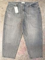 BNWT Fat Face bray barrel leg jeans size UK 20S - 20 Regular