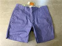 FAT FACE WHITBY LIGHT COTTON CHINO SHORTS - LILAC W32 - 32 Regular