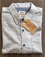 Fat Face Long Sleeved Light Blue Cotton Shirt Size 2XL - 2XL Regular