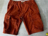 Fat Face Mens Heavy Cotton Knee Length Cargo 3/4 CARGO Shorts W36 - 36 Regular