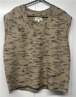 FatFace Lillian Dark Natural Space Dye Knitted Tank Womens UK 14 Unworn - 14 Regular