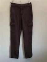 FAT FACE Blair Cargo Carpente Trousers.Black. Size UK 12 Regular .RRP £55 *NEW* - 12 Regular