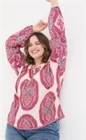 FAT FACE Ishana Purple Detail Paisley Blouse. Size UK 14 /16. RRP £52. *mint* - 14 Regular