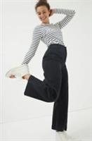 FAT FACE Keswick Wide Leg JEANS. Black. Size UK 14 Regular . *NEW* RRP £59 - 14 Regular