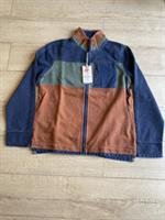 Fat Face Airlie Mens Full Zip Navy Brown Jumper Size Medium Chest 42" RRP £75 - M Regular