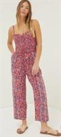 FAT FACE Red Natalie Meadow Jumpsuit. Size UK 12 . *NEW* RRP £59 - 12 Regular