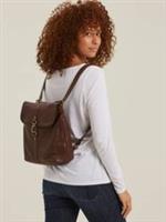 FAT FACE Mia Multifunctional Leather Bag Backpack. Brown. RRP £89*New With Tags*