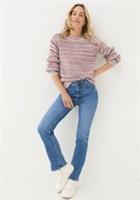 FAT FACE Brooke Vintage Blue Bootcut Jeans. Size UK 12 Regular *NEW* RRP £59 - 12 Regular