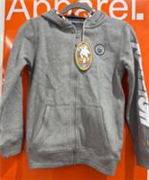 Fat Face Raleigh Zip Through Jacket, Grey Marl, Age 11-12, New With Tag, b205