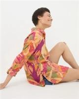 FAT FACE Carolin Tropical Floral Shirt. Size UK 12 /14 *NEW* - 12 Regular