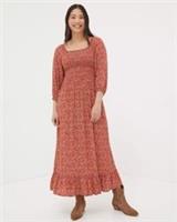 FAT FACE Adele Gradient Floral Midi Dress. Size UK 12 . ***NEW*** RRP £69 - 12 Regular