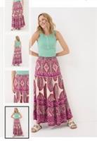 FAT FACE Jayla Paisley Maxi Skirt Size UK 12. *NEW* RRP £59 - 12 Regular