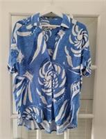 FAT FACE MCS Linen Shirt, Top, Blouse. Size UK 12 /14 . RRP £48 *NEW* - 12 Regular