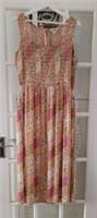 FAT FACE Aria Multi Air Patchwork Midi Dress.Size UK 18 Regular. RRP £65 *MINT* - 18 Regular