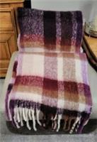 Fat Face Women Girls Unisex Purple Multi Fringed Winter Scarf Neck Warmer