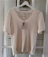 FAT FACE Ava Natural Stitch Knit T-Shirt, Top. Size UK 14 . *New-Tags*RRP &pound;49.50 - 14 Regular