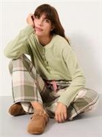 FAT FACE Lola Check Pant, Lounge, Pyjama Bottoms. Size UK 12 R. *New With Tags* - 12 Regular