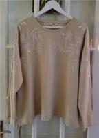 FAT FACE Ellie Natural Embroidered Crew Sweatshirt *New Without Tags* Size 16 - 16 Regular