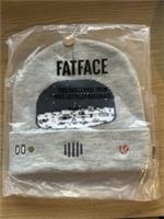 Fat Face Space Themed Beanie Hat - Size Medium