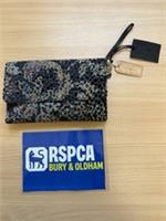 BNWT Fatface The Elena Wristlet Crossbody Cluth Black Bag 3 In 1 RRP &pound;49