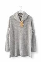 FAT FACE Phoebe Jumper. Sparkly, Longline, Grey Marl. Size UK 14. RRP &pound;59 *NWT* - 14 Regular
