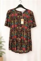 FAT FACE Lyndy Art Floral Blouse, Top. Size UK 10/12 . *New With Tags* - 10 Regular