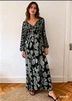 FAT FACE Noelle Floral V-Neck Midi Dress. Size UK 12 . *New With Tags* RRP &pound;69 - 12 Regular