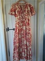 BNWOT'S STUNNING FATFACE AUBREY VINE FLORAL MAXI DRESS 12 REG - 12 Regular