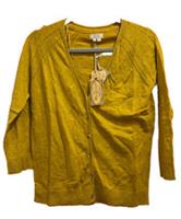 🔥Fat Face Button Up Cardigan, Golden Sand, NEW, Size UK 8, RRP &pound;40, sf