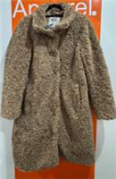🔥Fat Face Teddy Coat, Light Natural Colour, NEW, Size UK 14, RRP £120, B207