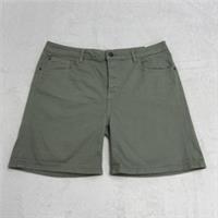 Fat Face Chino Shorts Women's UK Size 10 Khaki Green Cotton Utility Summer BNWT - 10 Regular