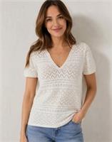 FAT FACE Chiara Knitted Top. Size UK 12/14. *New With Tags* RRP &pound;48 - 12 Regular