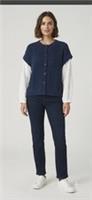 FAT FACE Odette 2 in 1 Cardigan, Blouse,Button Front. Size UK 14. RRP &pound;58. *NEW* - 14 Regular