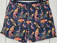 Fatface Men's Trevose Parrot Swim Shorts in Navy Mix - Size: Small - BNWT