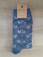 FatFace Men's Off Roader Striped Socks Size 9.5-11 - 9.5-11 Regular