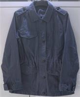 Fat Face Military Suffolk Jacket UK Size 8 Blue Cotton Pockets Full Zip NWT - 8 Regular