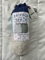 Fat Face Girls Pack of Three Long Sleeve Cotton Tops - Age: 11/12