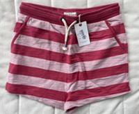 Fat Face Girls Young Crew Luna Sweat Shorts Pink Striped - Age 12-13 Years -BNWT