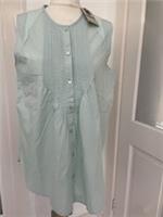 Fat Face Lauren Longline Mint Green Cotton Top - Size: 12 - BNWT - 12 Regular