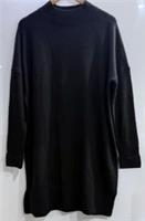 Fat Face Rosie Roll Neck Knit Dress Black Size UK 18 NWT - 18 Regular