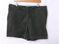 Fat Face Corby Cotton Chino Shorts ~ Khaki Green ~ Size 18 ~ BNWT RRP &pound;35 - 18 Regular