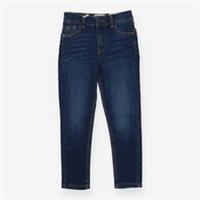 FatFace Girls Blue Skinny Jeans Gold Stitching, 5-6 years