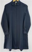 FatFace Navy Blue Shirt Dress UK 16 Cotton Button Front Pockets NWT - 16 Regular