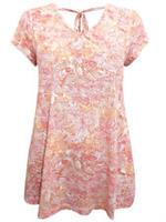 New Floral Print Tie Back Top Tunic by Fat Face sizes 12 or 16(63) - 14 Regular